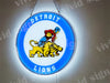 Detroit Lions 3D LED Neon Sign Light Lamp