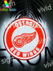 Detroit Red Wings 3D LED Neon Sign Light Lamp