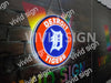 Detroit Tigers Baseball 3D LED Neon Sign Light Lamp