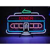 Diner Neon Light Sign Lamp Real Glass Wall Decor