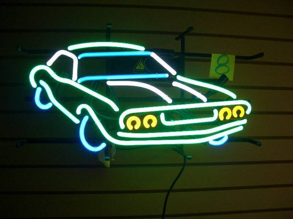 Dodge Challenger SRT Sports Car Garage Neon Light Sign Lamp