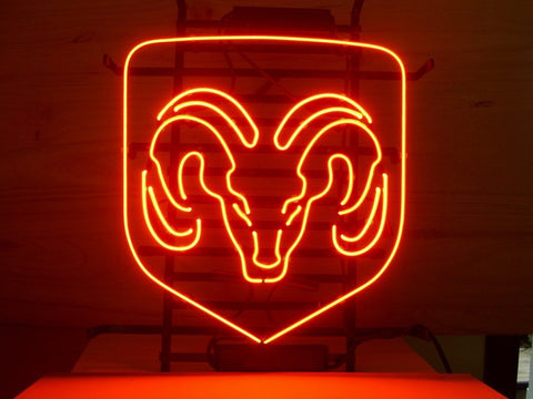 Dodge Ram Trucks Red Neon Light Sign Lamp – neonsign.us