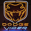 Dodge Viper Sports Car SRT Neon Light Sign Lamp