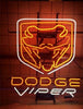 Dodge Viper Sports Car SRT Neon Light Sign Lamp