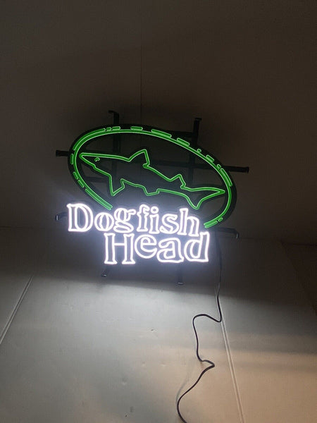 Dogfish Head Logo LED Neon Sign Light Lamp