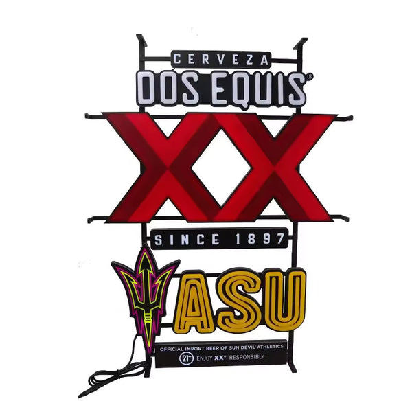 Dos Equis XX ASU LED Neon Sign Light Lamp