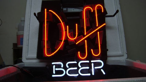 Duff Beer Neon Sign Light Lamp