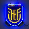 Ecuador Football Team Logo Neon Light Sign Lamp