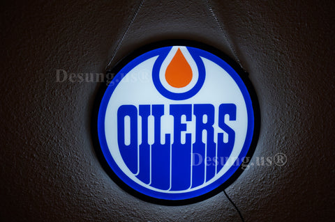 Edmonton Oilers 2D LED Neon Sign Light Lamp – neonsign.us