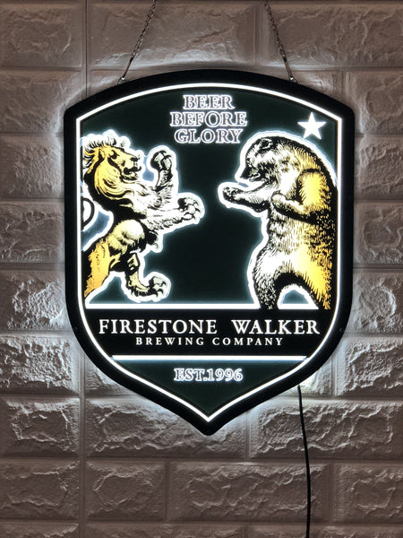 Firestone Walker Beer Before Glory CA 3D LED Neon Sign Light Lamp