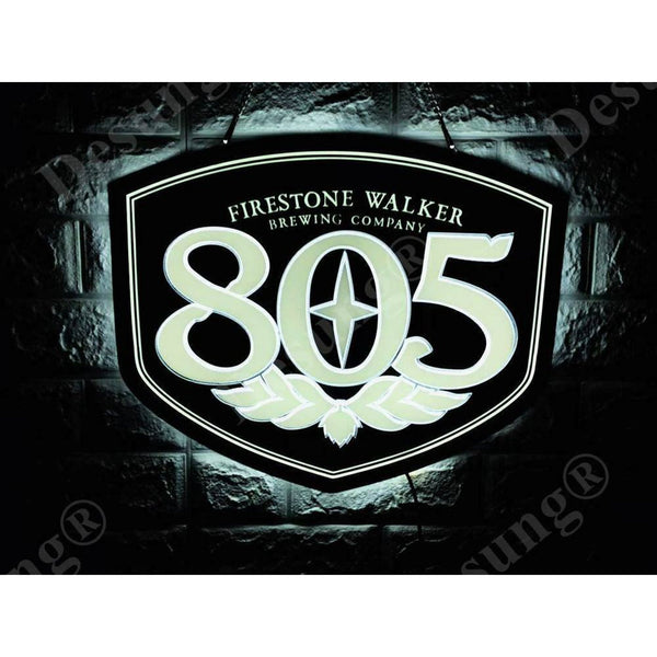 Firestone Walker Brewing 805 Beer CA 3D LED Neon Sign Light Lamp