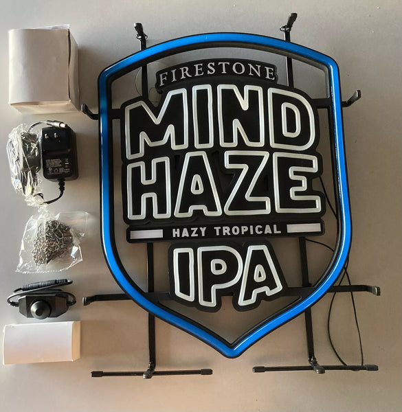 Firestone Walker Mind Haze LED Neon Sign Light Lamp With Dimmer