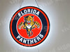 Florida Panthers Round Logo 3D LED Neon Sign Light Lamp