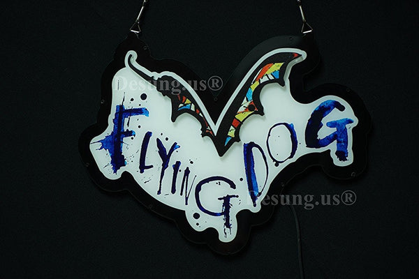 Flying Dog Beer 3D LED Neon Sign Light Lamp