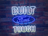 Built Ford Tough Garage Car Neon Light Sign Lamp