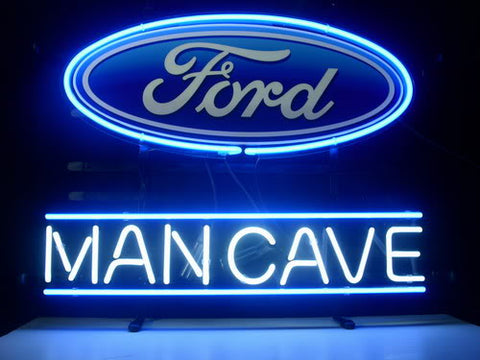 Ford Mustang Garage Car Auto Man Cave Neon Sign Light Lamp