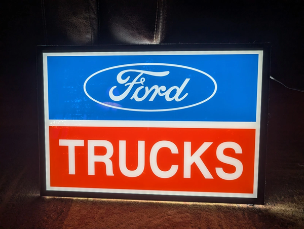 Ford Motor Co Ford Trucks 2D LED Neon Sign Light Lamp