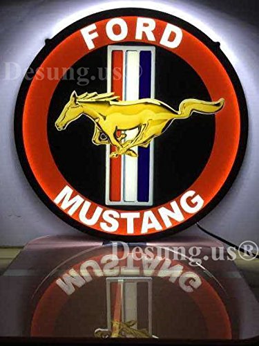Ford Mustang Car Auto 3D LED Neon Sign Light Lamp