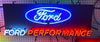 Ford Performance Muscle Car Garage Neon Light Sign Lamp
