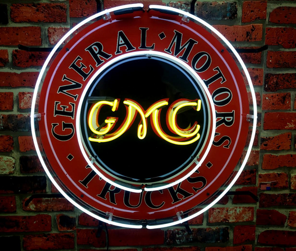 GMC General Motor Trucks Garage Neon Light Sign Lamp HD Vivid Printing