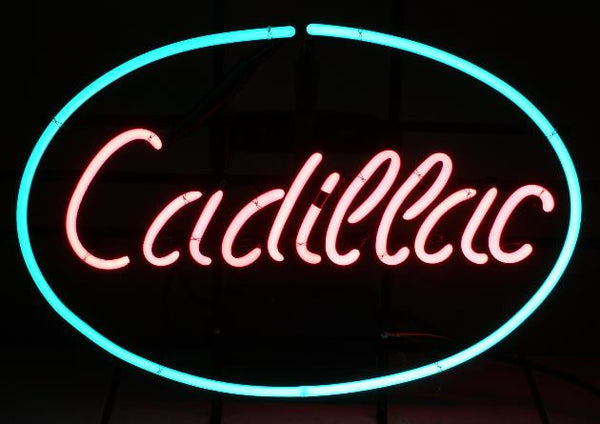 GM Cadillac Car Garage Neon Sign Light Lamp