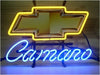 Camaro Man Cave Chevrolet Chevy Corvette Sports Car Neon Sign Light Lamp