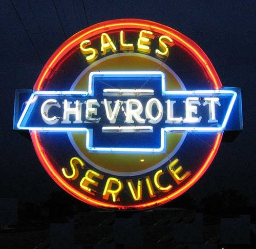 Chevrolet Super Sales Service Garage Neon Light Sign Lamp HD Vivid Printing