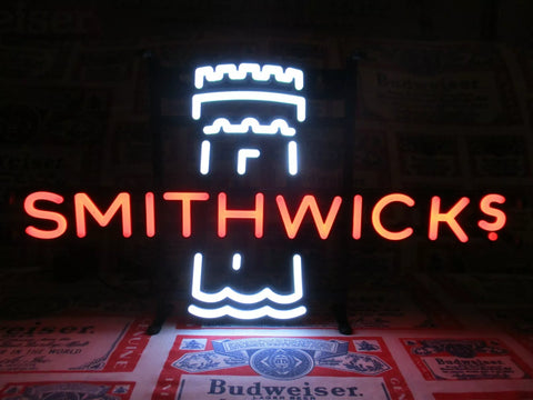 Guinness Smithwick`s Irish Ale Beer LED Neon Sign Light Lamp