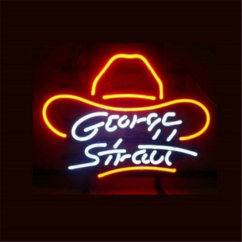 George Strait Neon Sign Light Lamp