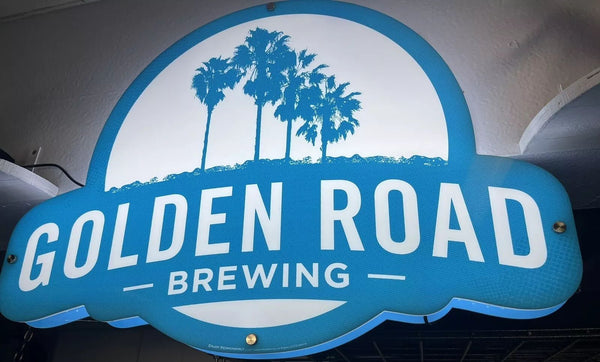 Golden Road Brewing Beer 2D LED Neon Sign Light Lamp