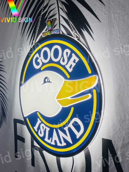 Goose Island Beer 312 3D LED Neon Sign Light Lamp – neonsign.us