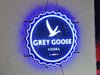 Grey Goose Vodka Logo LED Neon Sign Light Lamp