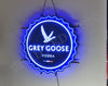 Grey Goose Vodka Logo LED Neon Sign Light Lamp