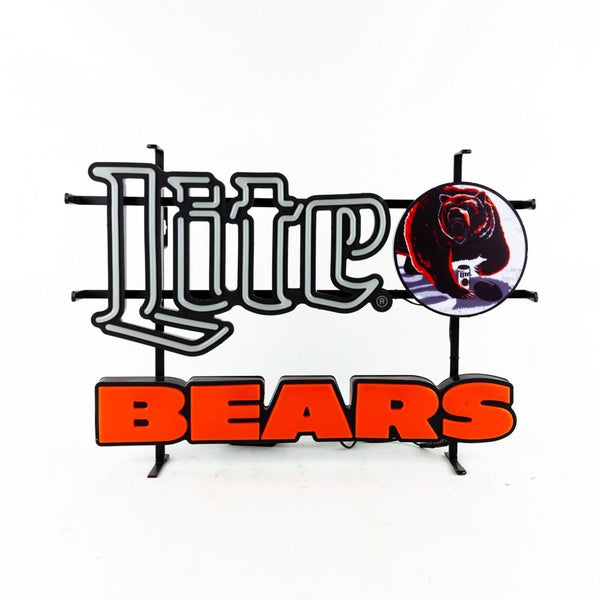 Chicago Bears Lite Beer LED Neon Sign Light Lamp