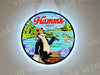 Hamm`s Beer Fishing 3D LED Neon Sign Light Lamp