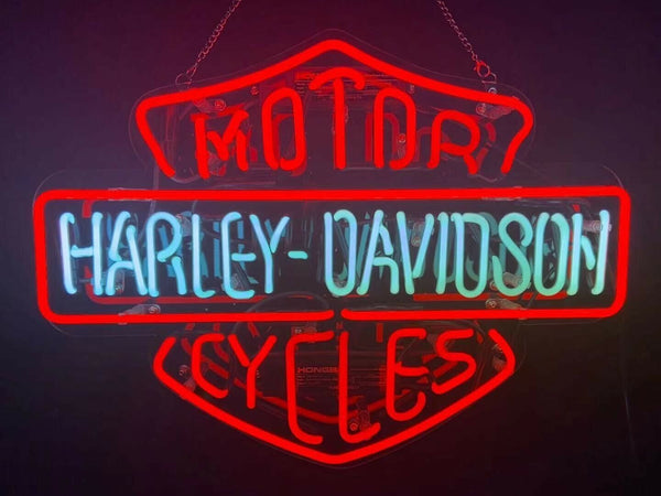 Harley Davidson Motorcycles Garage Acrylic Neon Sign Light Lamp