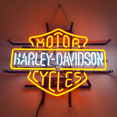 Harley Davidson Motorcycles Neon Sign Light Lamp