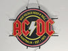 High Voltage Rock N Roll Patch ACDC LED Neon Sign Light Lamp