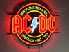 High Voltage Rock N Roll Patch ACDC LED Neon Sign Light Lamp