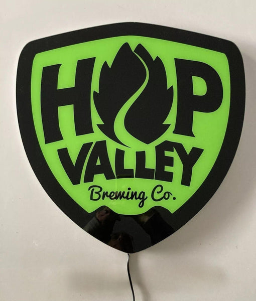 Hop Valley Brewing 2D LED Neon Sign Light Lamp