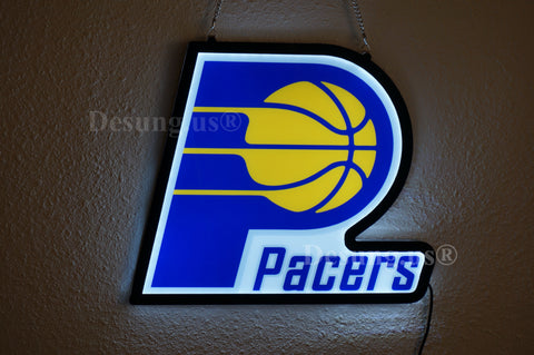 Indiana Pacers 2D LED Neon Sign Light Lamp