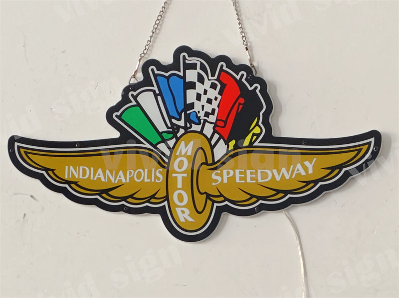 Indianapolis Sign Led Indianapolis Motor Speedway 3D LED Neon Sign Light Lamp – neonsign.us