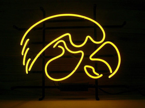 Iowa Hawkeyes Neon Sign Light Lamp