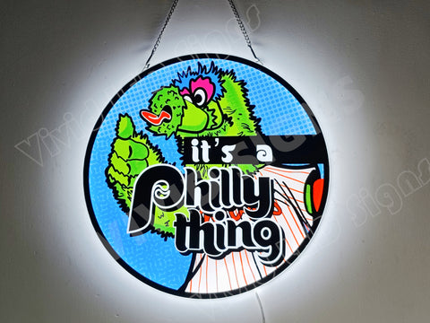 It’s A Philly Thing - Philly Phanatic 3D LED Neon Sign Light Lamp