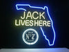 Jack Daniel's Jack Lives Here  Florida Version II Neon Sign Light Lamp