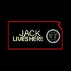 Jack Daniel's Jack Lives Here Kansas Neon Sign Light Lamp