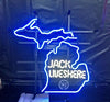 Jack Daniel‘s Jack Lives Here Michigan Version III Neon Sign Light Lamp