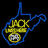 Jack Daniel‘s Jack Lives Here West Viginia Neon Sign Light Lamp