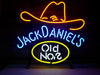 Jack Daniel's Jack Lives Here Hat Neon Sign Lamp Light