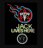 Jack Daniel's Tennessee Titans Neon Sign Light Lamp